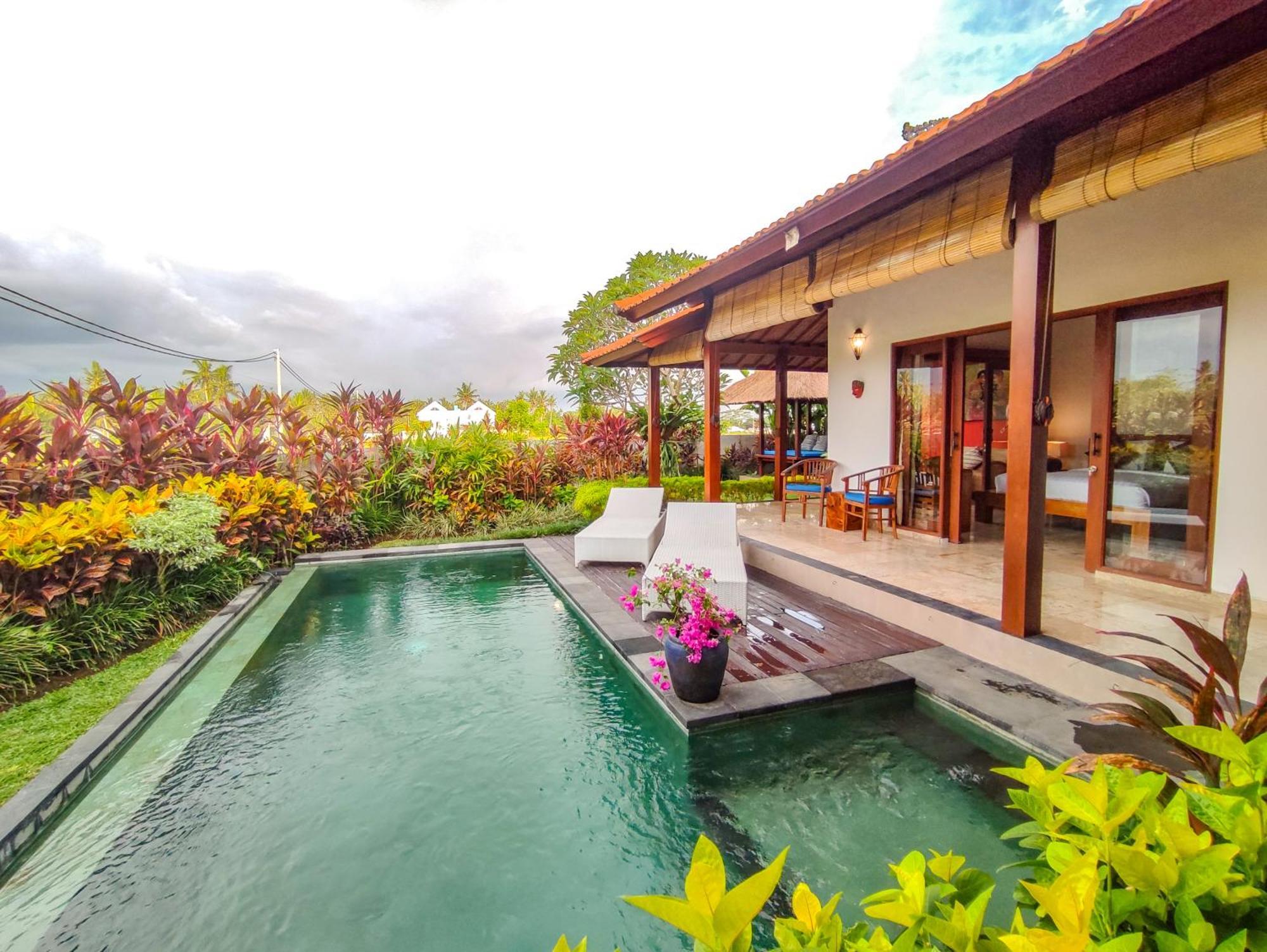 Villa Maya Ubud, Peaceful Rice Field View Exterior photo