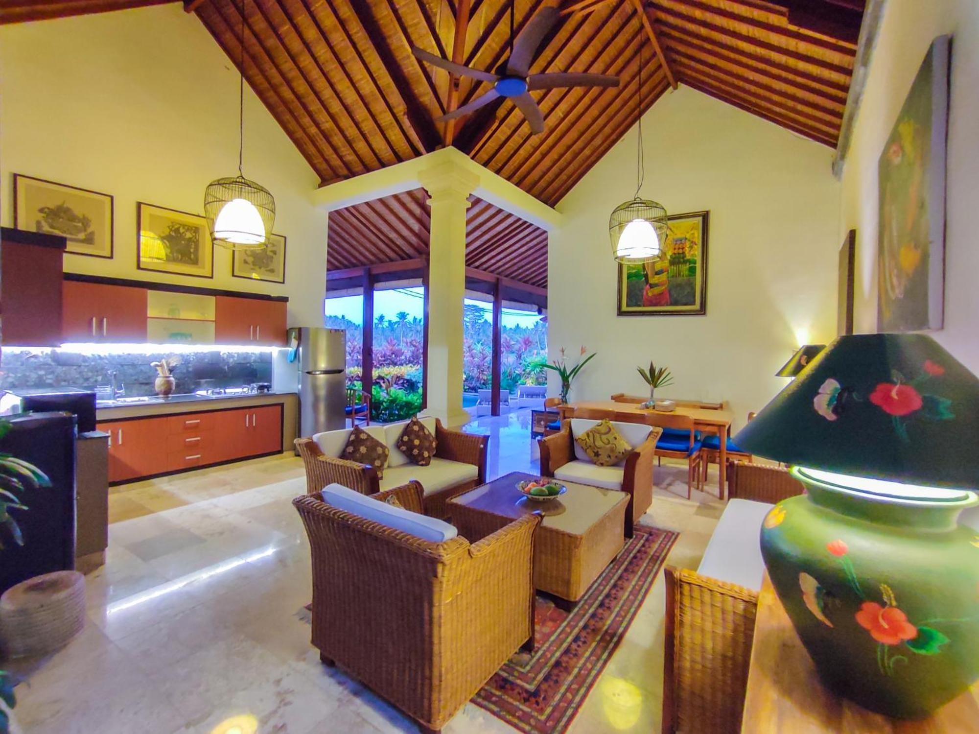 Villa Maya Ubud, Peaceful Rice Field View Exterior photo