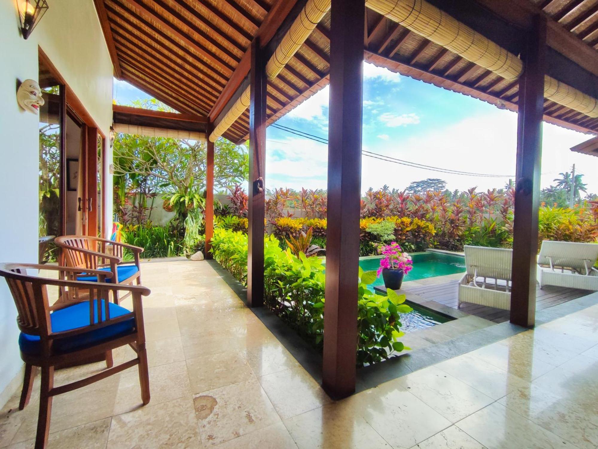 Villa Maya Ubud, Peaceful Rice Field View Exterior photo